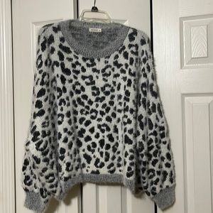 Women's Oversized Batwing Sleeve boutique sweater